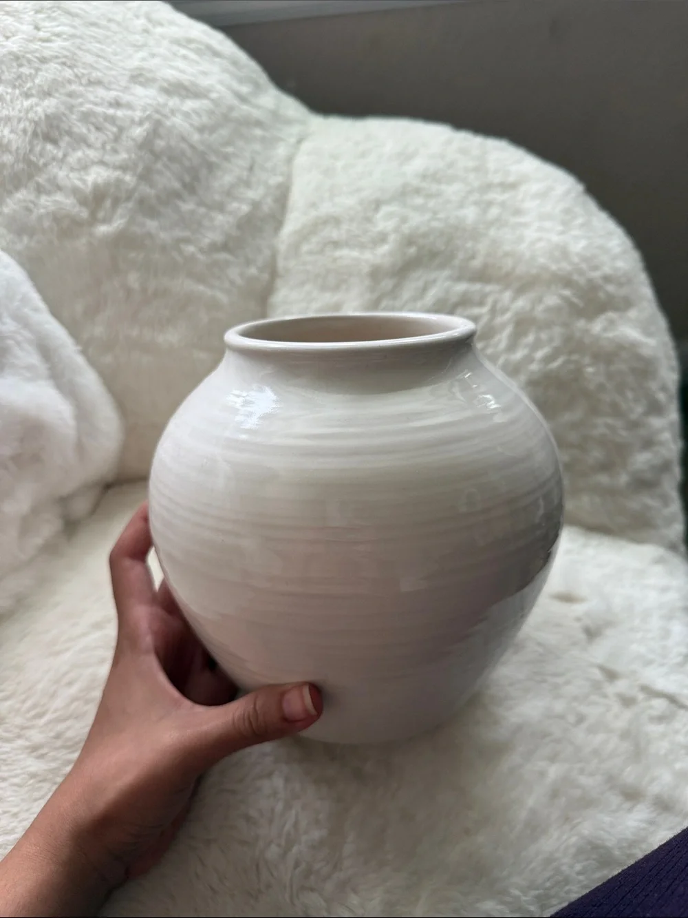 Target Ceramic White Ivory small vase plants